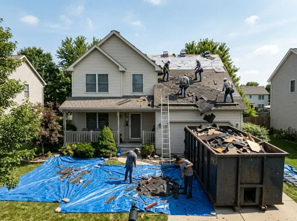 roof-replacement-debris-remova-004 — frequently asked questions, Cheapest Dumpster Rentals in Cabot, AR